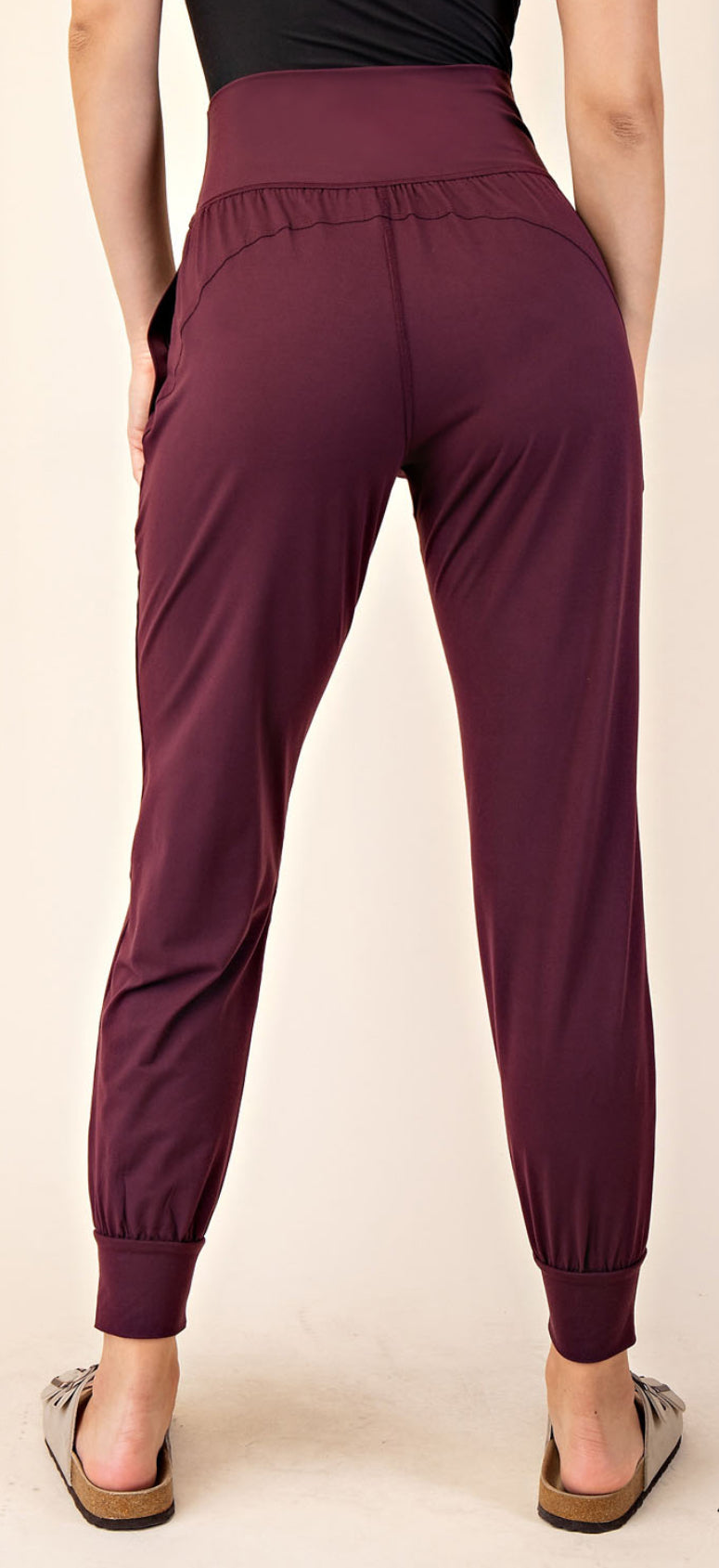 Cassis Butter Soft Joggers with Pockets