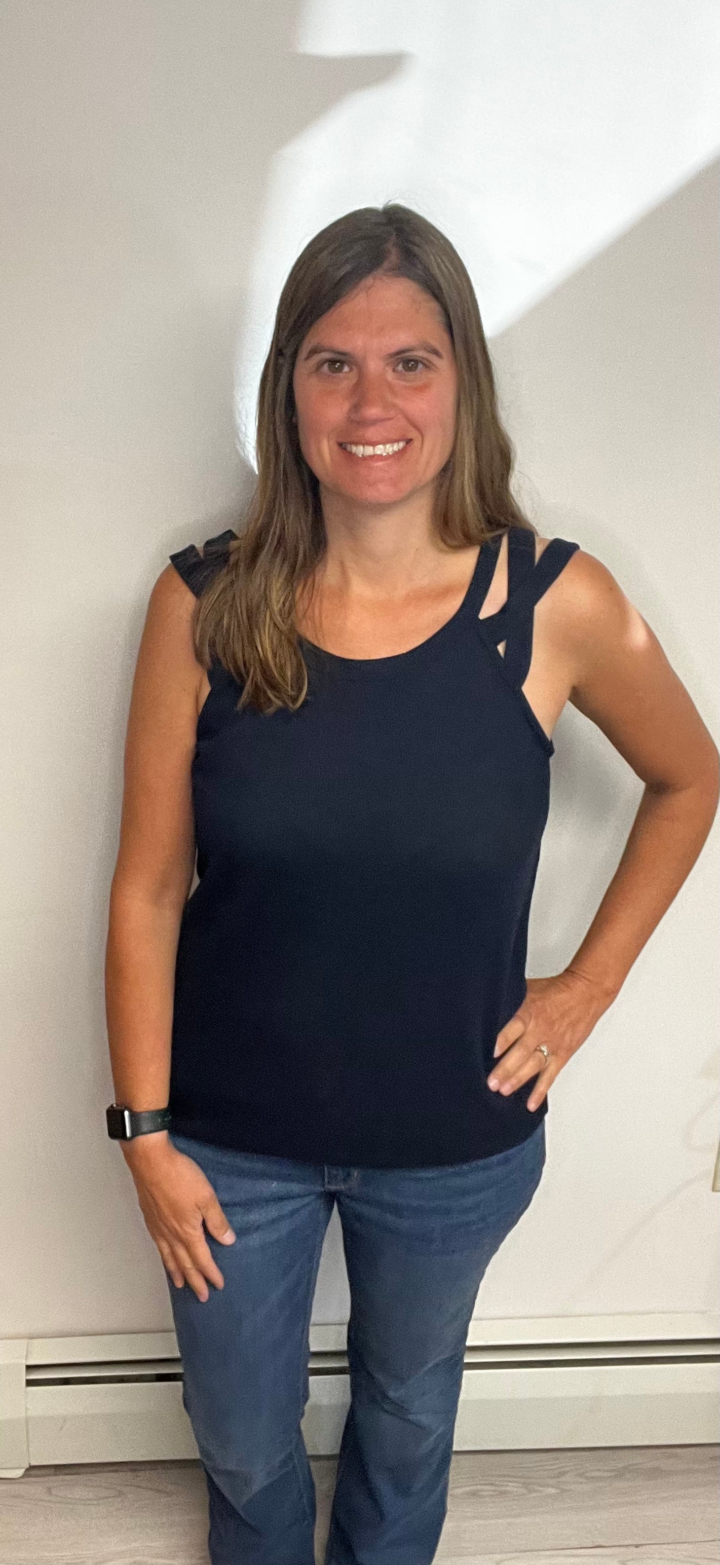 Navy Tank Top - Keweenaw Klass Boutique LLC