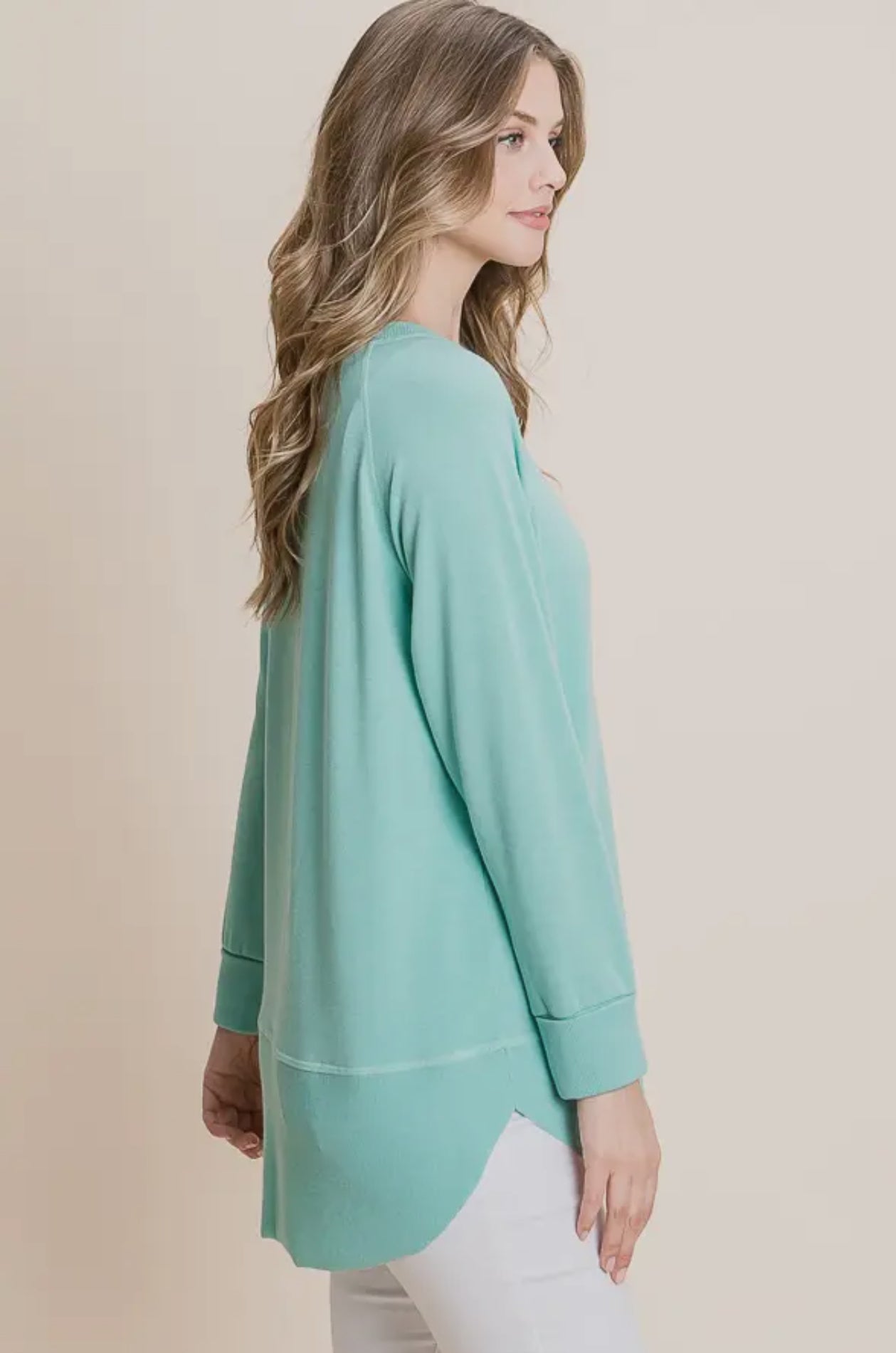 PULLOVER KNIT TUNIC TOP