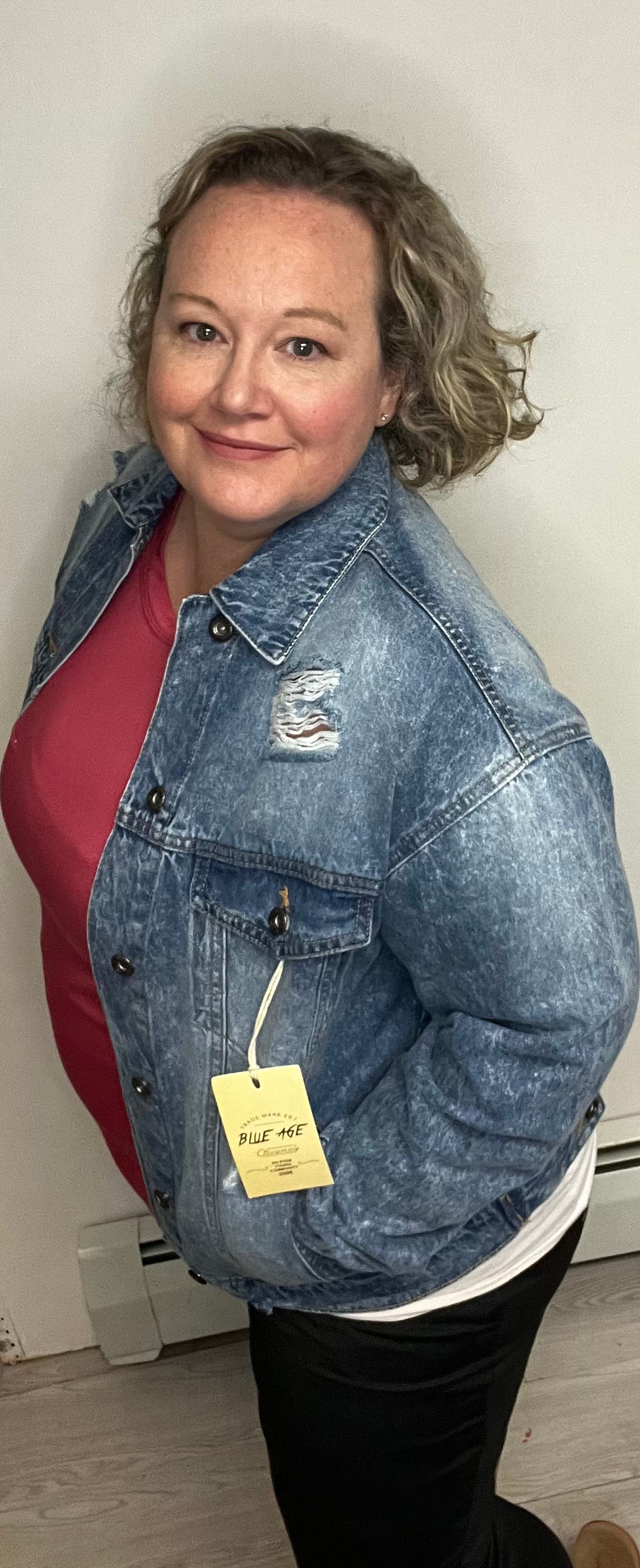Casual Denim Jacket - Keweenaw Klass Boutique LLC