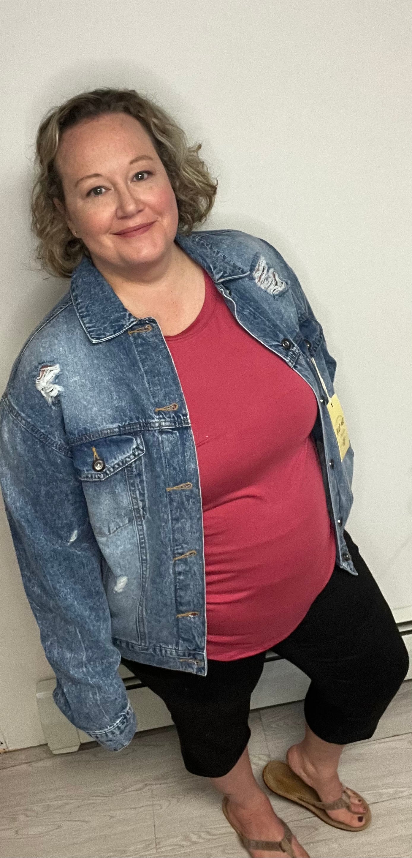 Casual Denim Jacket - Keweenaw Klass Boutique LLC