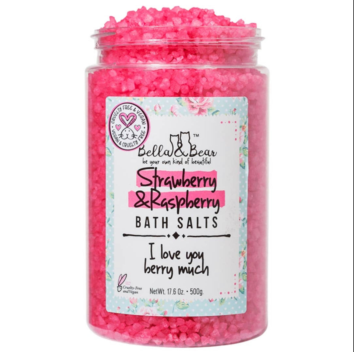 Strawberry and Raspberry Bath Salts - Keweenaw Klass Boutique LLC