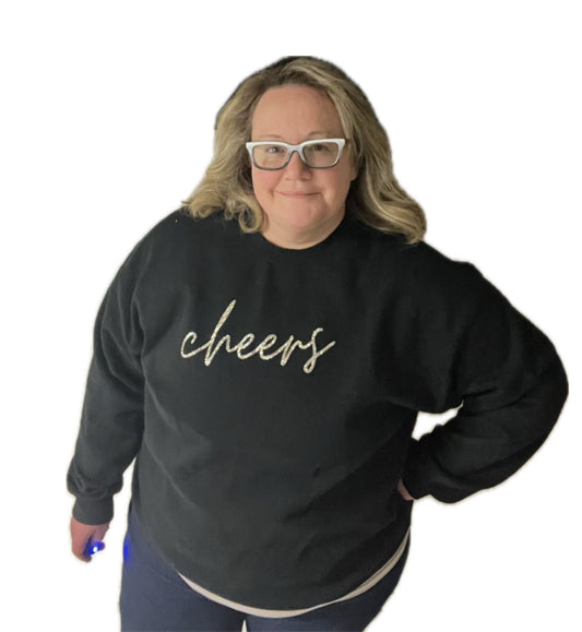 Black Cheers Sweatshirt