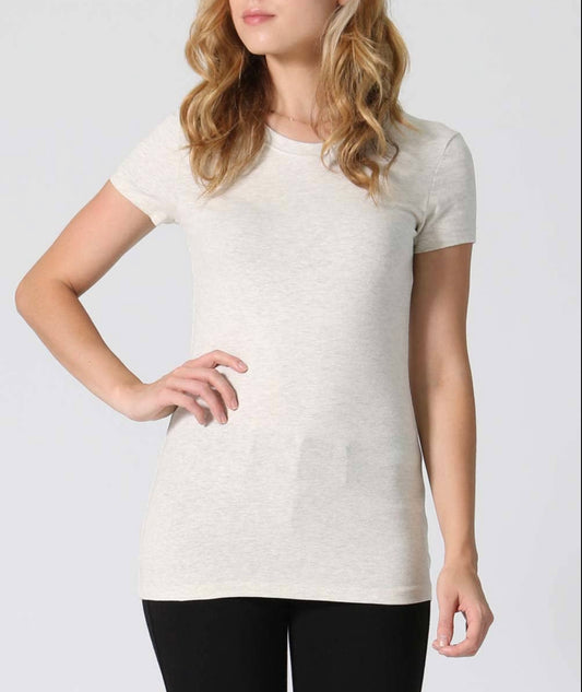 Heather Beige T-Shirt - Keweenaw Klass Boutique LLC