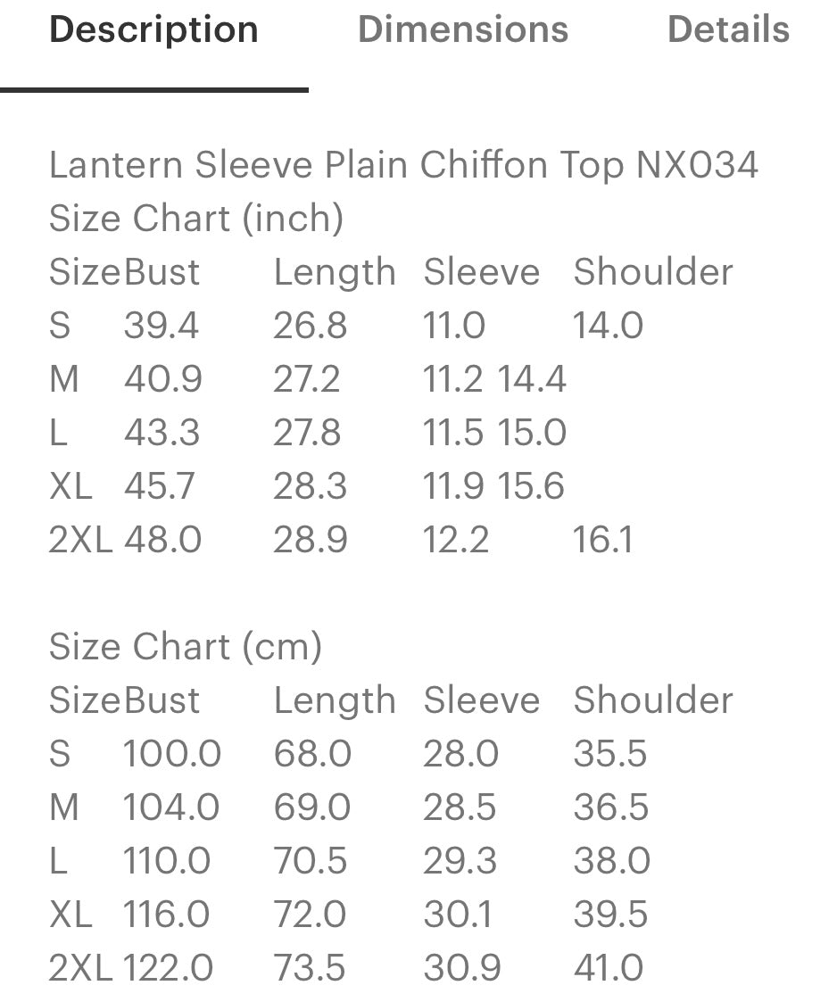 Pink Lantern Sleeve Plain Chiffon Top - Keweenaw Klass Boutique LLC